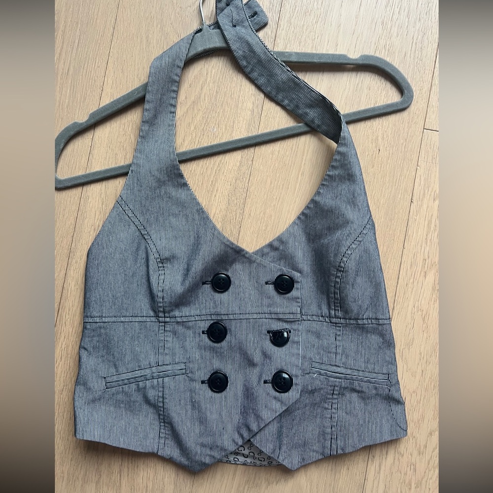 Guess Y2K Women’s Button Vest Top